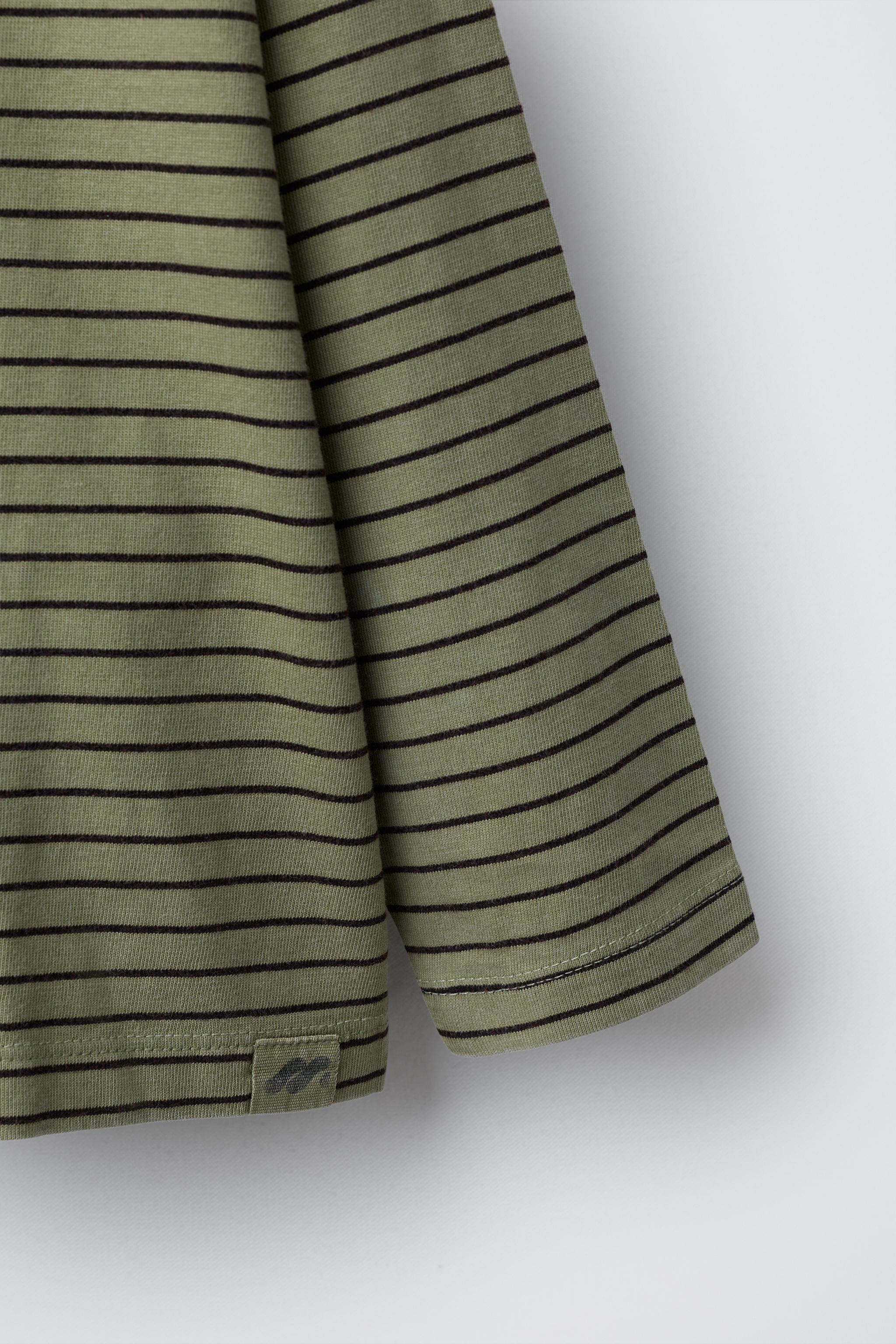 STRIPED LOGO T-SHIRT